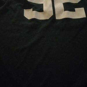 Reggie white kids size XL green bay packers logo 7 football jersey